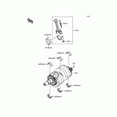 Схема вузла: Колінчастий вал для Kawasaki ER650 ER-6N
