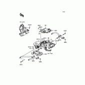 Схема узла: Рама для Kawasaki KLE250 Versys-X 250 ABS