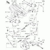 Схема вузла: Ignition system для Kawasaki VN1600 VN1600 Classic