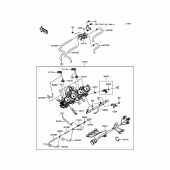 Схема узла: Throttle для Kawasaki ZX1400 Ninja ZX-14R ABS