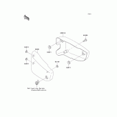 Схема узла: Side covers для Kawasaki VN1500 Vulcan 1500 Classic FI