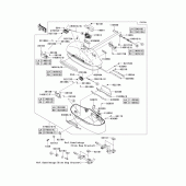 Схема вузла: Кофри(1/2)(side bag) для Kawasaki VN1700 Vulcan 1700 Nomad