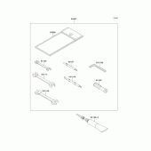 Схема узла: Owners tools для Kawasaki VN1700 Vulcan 1700 Classic