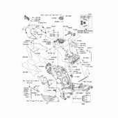 Схема вузла: Паливний бак (2/2) для Kawasaki ZX1400 ZZR1400