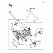 Схема узла: Карбюраторы для Kawasaki ER650 Z650 ABS