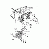 Схема вузла: Headlight(s) для Kawasaki ZX1000 Z1000SX