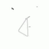 Схема вузла: Stand(s) для Kawasaki KX250/ KX252 KX250F