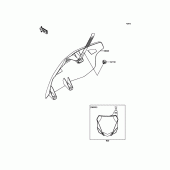 Схема вузла: Аксесуари для Kawasaki KX450 KX450F