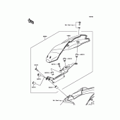 Схема вузла: Аксесуари для Kawasaki ZR800 Z800
