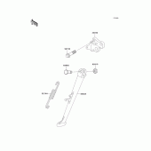 Схема вузла: Stand(s) для Kawasaki ZX750 Ninja ZX-7R