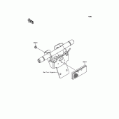 Схема вузла: Reflectors для Kawasaki VN1700 Vulcan 1700 Nomad ABS