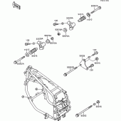 Схема вузла: Кріплення для Kawasaki ZX600 GPX600R