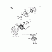 Схема вузла: Генератор для Kawasaki ER650 ER-6N