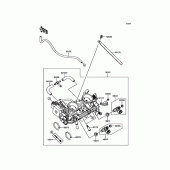 Схема вузла: Throttle для Kawasaki KLE650 Versys 650 ABS