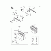 Схема вузла: Комплектуюча для Kawasaki ZG1000 Concours