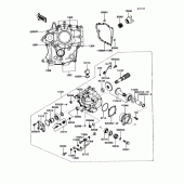 Схема вузла: Front bevel gear(1/3) для Kawasaki ZG1200 Voyager XII