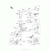 Схема узла: Руль & Пульт управления рулевой для Kawasaki ZG1400 Concours 14 ABS