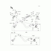 Схема вузла: Вихлопна система для Kawasaki KLX110 KLX110