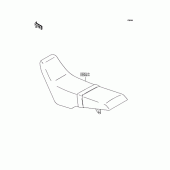 Схема узла: Сиденье для Kawasaki KLX250 KLX250