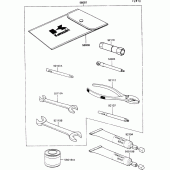 Схема вузла: Tool для Kawasaki VN750 VN750 Twin