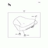 Схема вузла: Аксесуар для Kawasaki EX650 Ninja 650 ABS