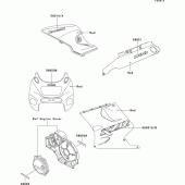 Схема вузла: Decals(zx1100-d2)(red) для Kawasaki ZX1100 ZZ-R1100