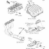 Схема вузла: Fuel injection для Kawasaki ZX600 Ninja ZX-6R