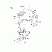 Схема вузла: Meter(s) для Kawasaki KL250 KLR250