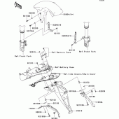 Схема вузла: Крило для Kawasaki ZR750 Z750