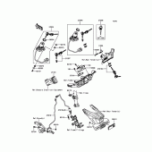 Схема вузла: N/A для Kawasaki ZX1000 Ninja H2