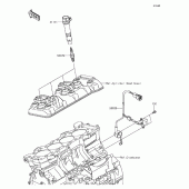 Схема вузла: Ignition System для Kawasaki ZX636 Ninja ZX-6R KRT Edition