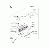 Схема вузла: Throttle для Kawasaki ZR1000 Z1000