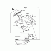 Схема вузла: Аксесуари для Kawasaki ER250 Z250 ABS