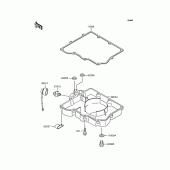 Схема вузла: Oil pan для Kawasaki ZX400 ZXR400R