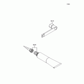 Схема узла: Набор инструментов для Kawasaki KX100
