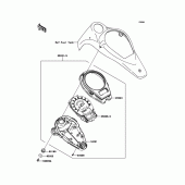 Схема узла: Meter(s) для Kawasaki VN1700 VN1700 Classic Tourer ABS