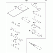 Схема вузла: Owner`s tools для Kawasaki BN125 Eliminator