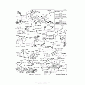 Схема узла: Электрооборудование для Kawasaki ZX1400 Ninja ZX-14R