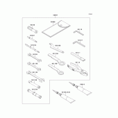 Схема вузла: Owners tools для Kawasaki ZR750 Z750S