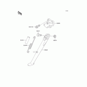 Схема узла: Подставка для Kawasaki ZX600 Ninja ZX-6
