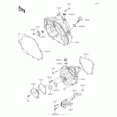 Схема вузла: Engine Cover(S) для Kawasaki KLX140 KLX140L