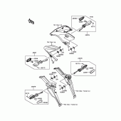Схема вузла: Поворотники для Kawasaki KLE650 Versys 650 ABS