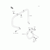 Схема узла: Guard(s) для Kawasaki VN1500 VN1500 Classic Tourer Fi