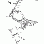 Схема узла: Рама для Kawasaki ZX1000 ZX-10