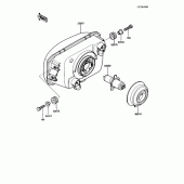Схема вузла: Headlight(s) для Kawasaki EX250 Ninja 250
