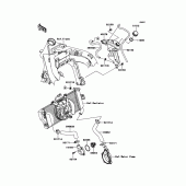 Схема вузла: Water Pipe для Kawasaki ER650 ER-6N