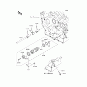Схема вузла: Gear change drum/shift fork(s) для Kawasaki VN900 VN900 Classic