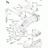 Схема узла: Ignition system для Kawasaki ZR1200 ZRX1200