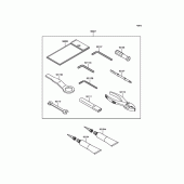 Схема вузла: Інструмент для Kawasaki ZX636 Ninja ZX-6R