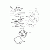 Схема узла: Клапанная крышка для Kawasaki VN900 VN900 Classic